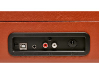 Denver Gira-Discos 33/45/78RPM Vintage 2x10W Castanho Denver Gira-Discos 33/45/78RPM Vintage 2x10W Castanho